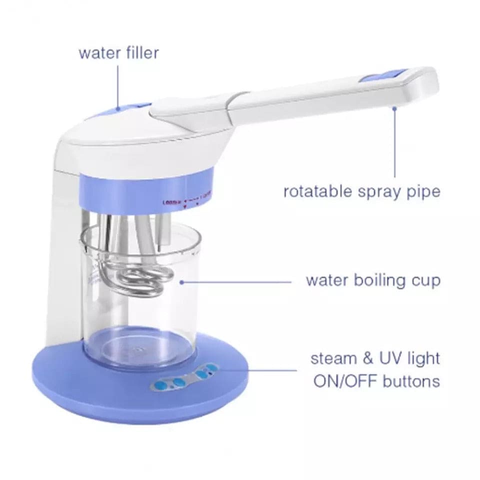 2 In 1 Facial Sauna Ozone And Steam, Professional Aromatherapy Facial Steamer, Nano Iconic Steaming Machine 2 In 1 Facial Sauna Ozone And Steam, Professional Aromatherapy Facial Steamer, Nano Iconic Steaming Machine